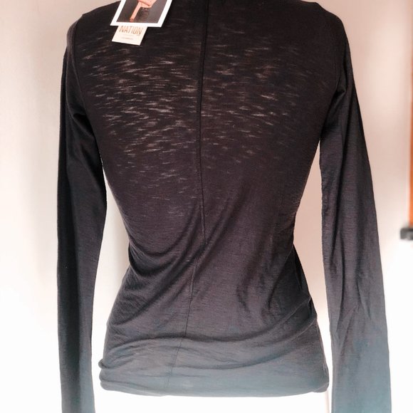 NWT || Nation - Morgan turtleneck tee night - Picture 4 of 4
